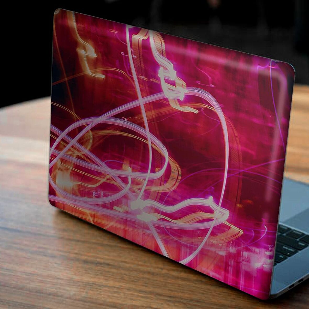 Neon Işıklar Notebook Sticker, Laptop sticker,, Hp Sticker, Asus Sticker, 15.6 inç Sticker