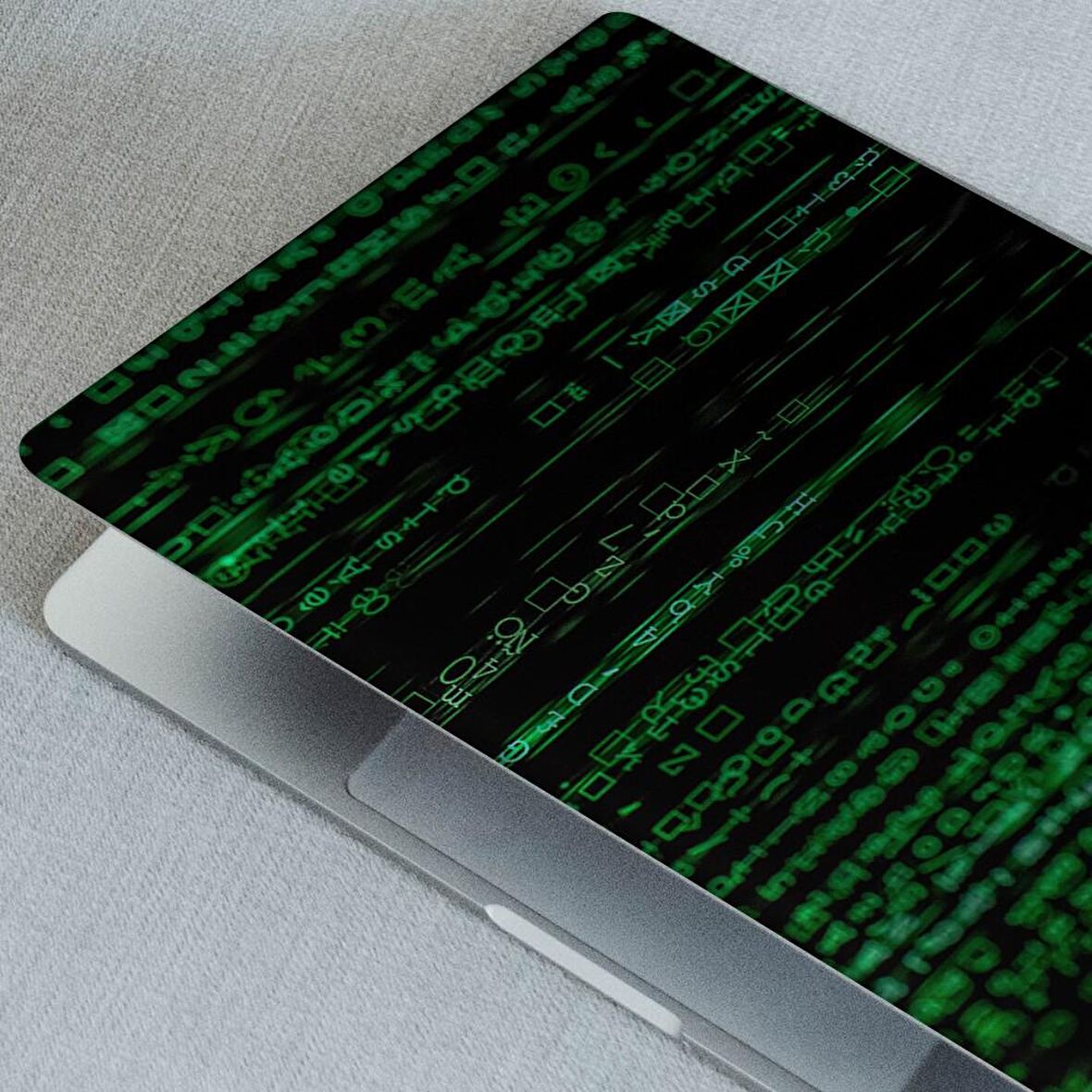 Akan Binary Kodlar Notebook Sticker, Laptop sticker,, Hp Sticker, Asus Sticker, 15.6 inç Sticker