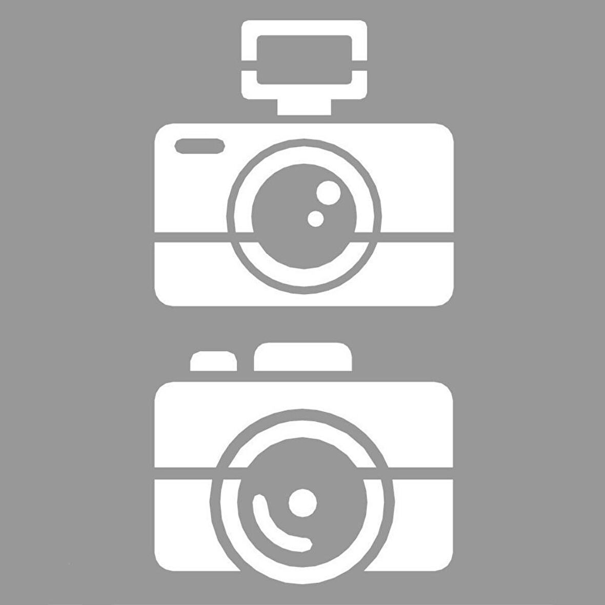 Fotoğrafçılık Stencil Boyama şablonu 30x30 cm, Duvar Stencil, Fayans Stencil, Mobilya Stencil