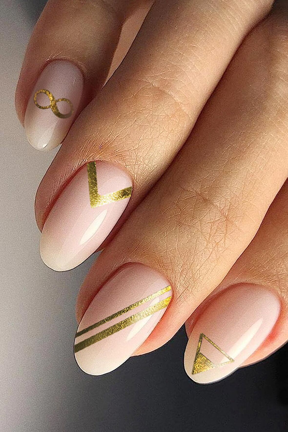 Çizgi Yaldız Tırnak Dövmesi, Tırnak Tattoo, Nail Art, Tırnak Sticker