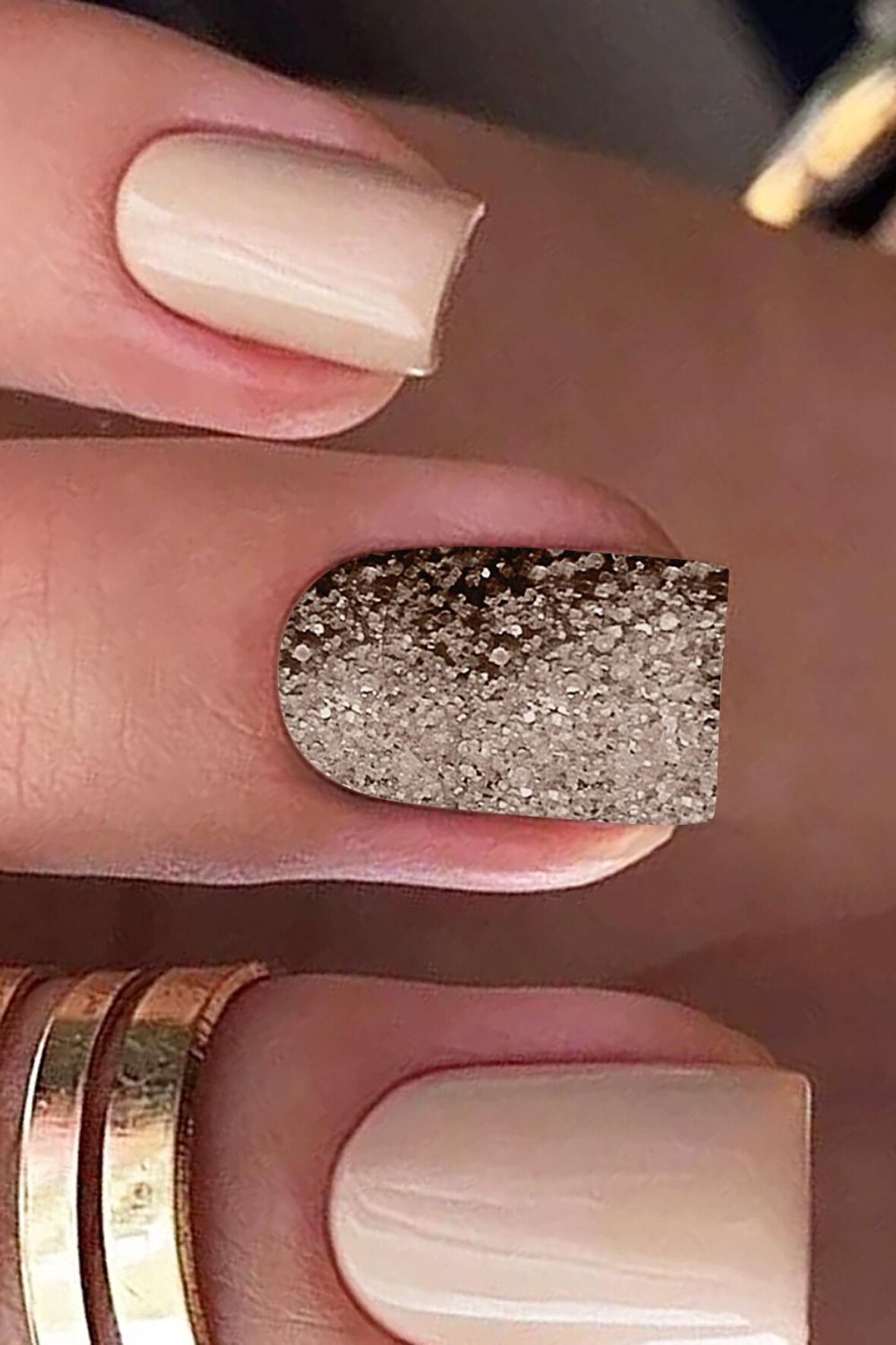 KAHVERENGİ TIRNAK OJE SÜSLEME TUZU, TIRNAK TOZU, OJE TUZU, OJE TOZU, NAIL ART