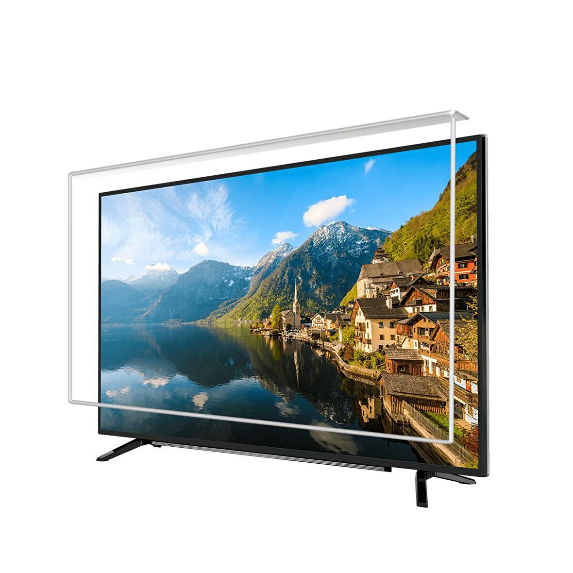 ETİASGLASS 49'' (124 EKRAN) Tv Ekran Koruyucu / 3mm Ekran Koruma Paneli