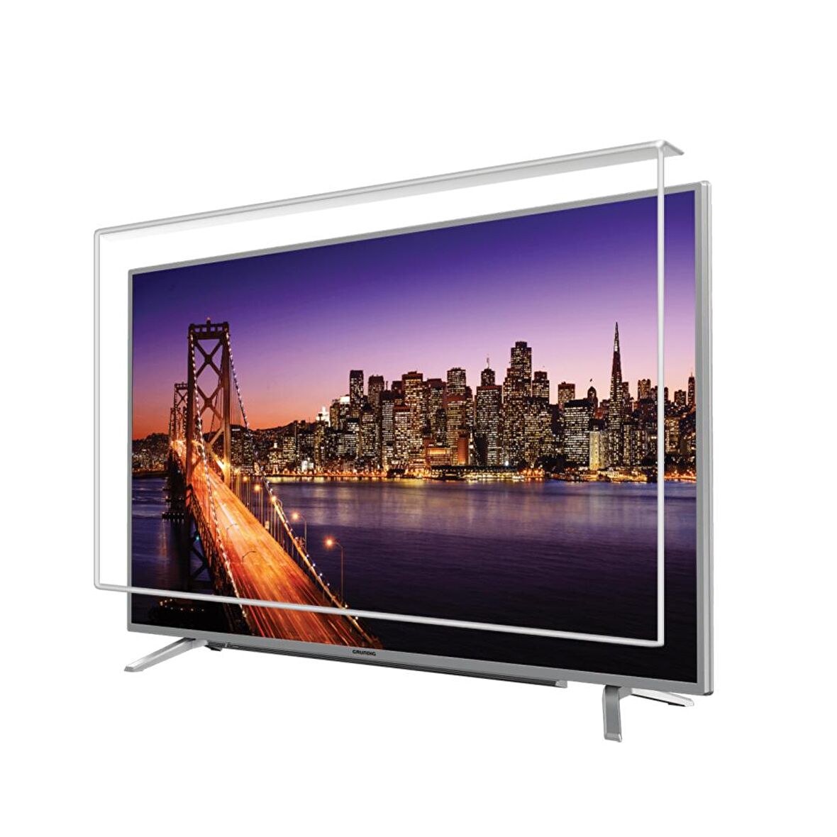 ETİASGLASS 84"(213 EKRAN ) Tv Ekran Koruyucu / 3mm Ekran Koruma Paneli