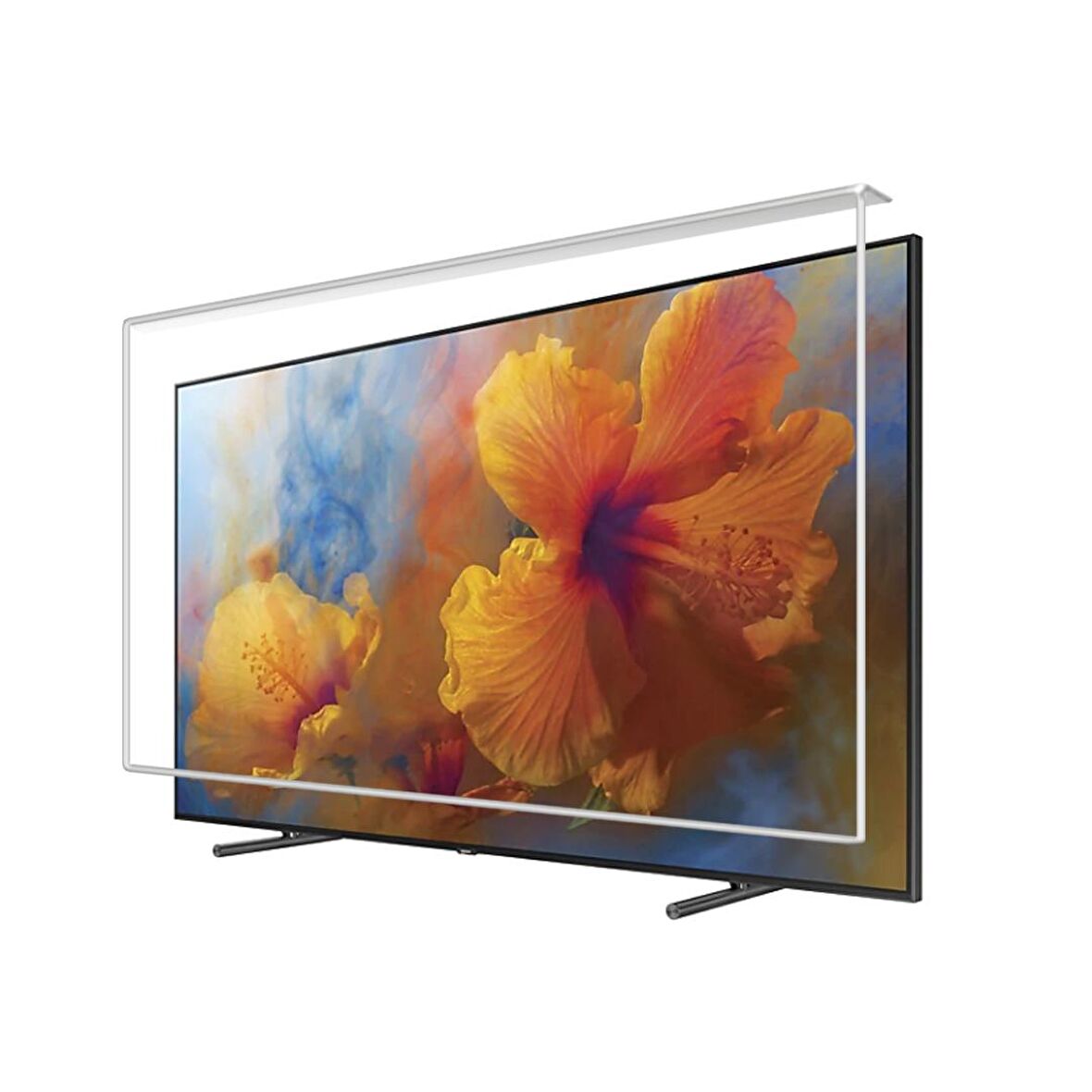 ETİASGLASS 88'' (224 EKRAN) Tv Ekran Koruyucu / 3mm Ekran Koruma Paneli