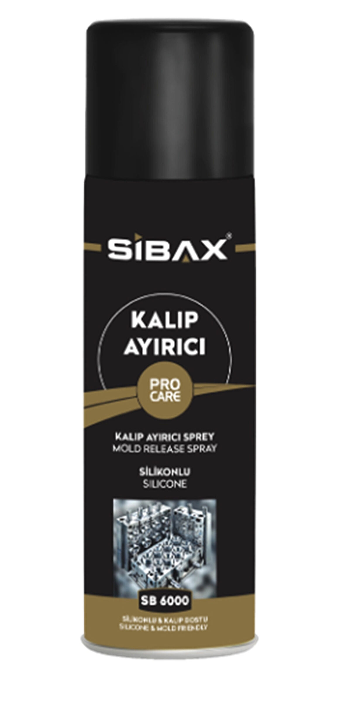 Sibax SB6000 Kalıp Ayırıcı Sprey Silikonlu 400 ml