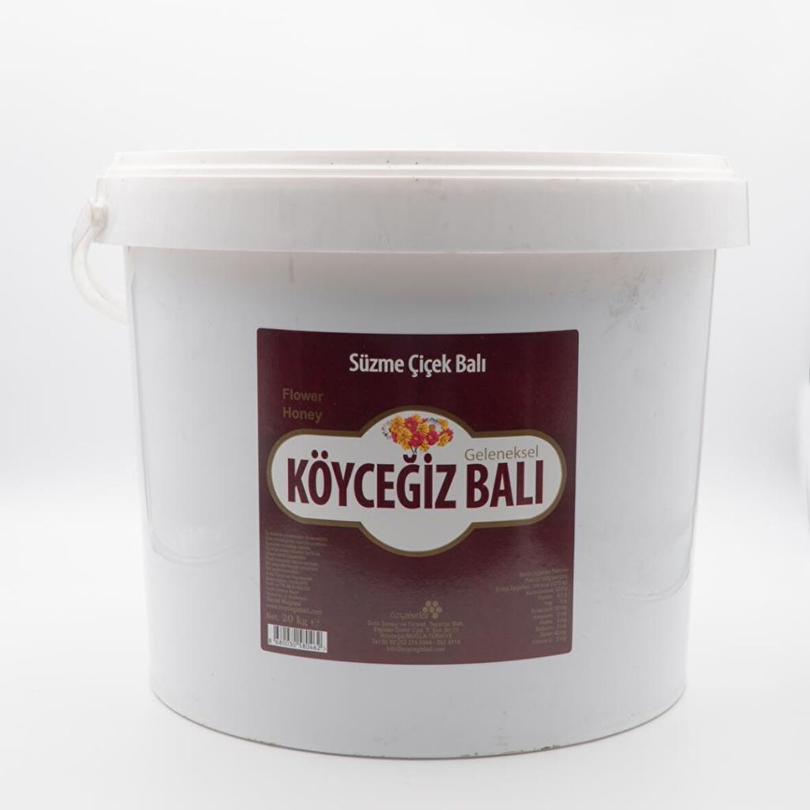 Köyceğiz Balı Çiçek Balı 20 Kg Kova