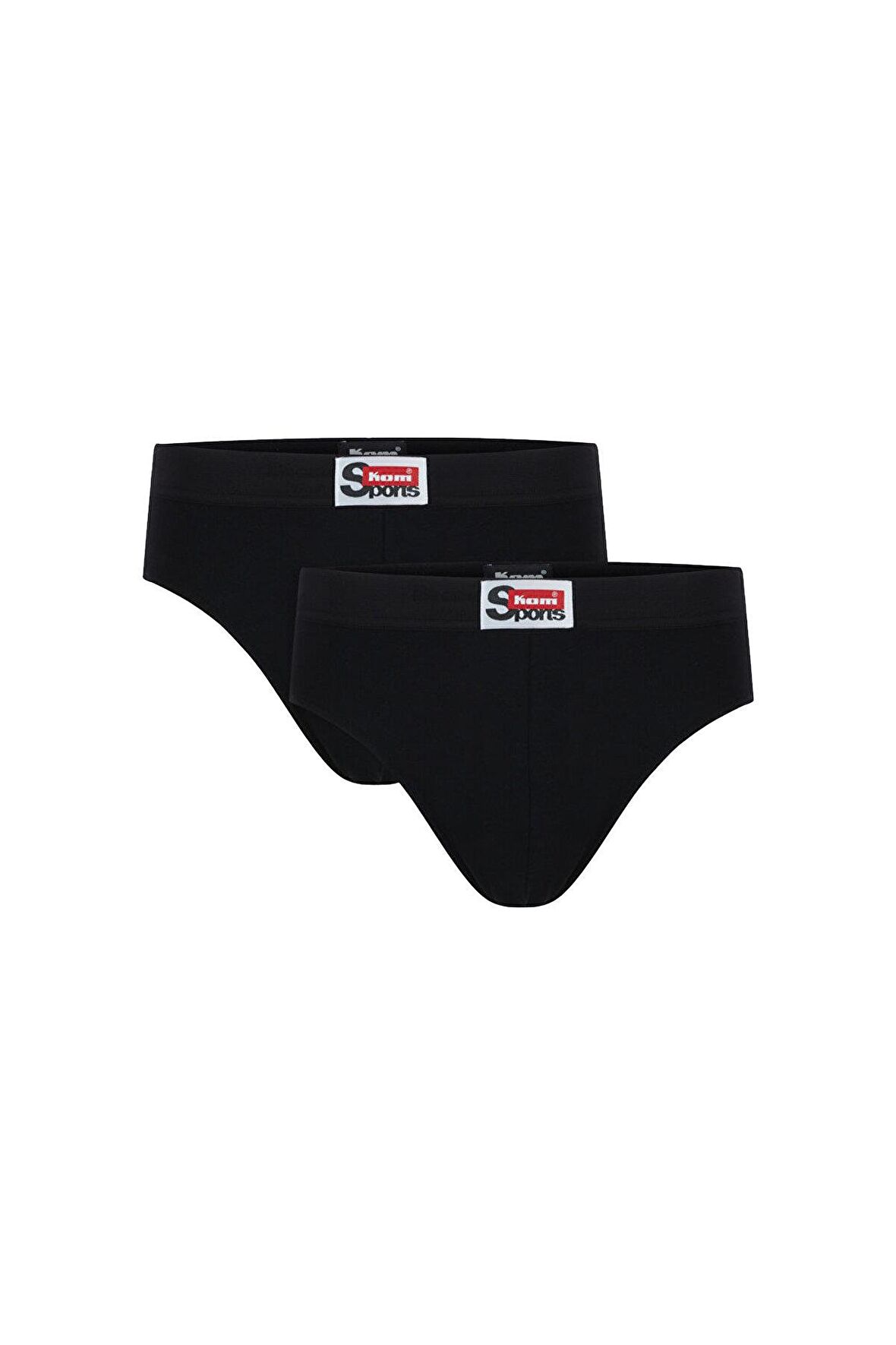 Kom Ariel 2'li Erkek Siyah Slip