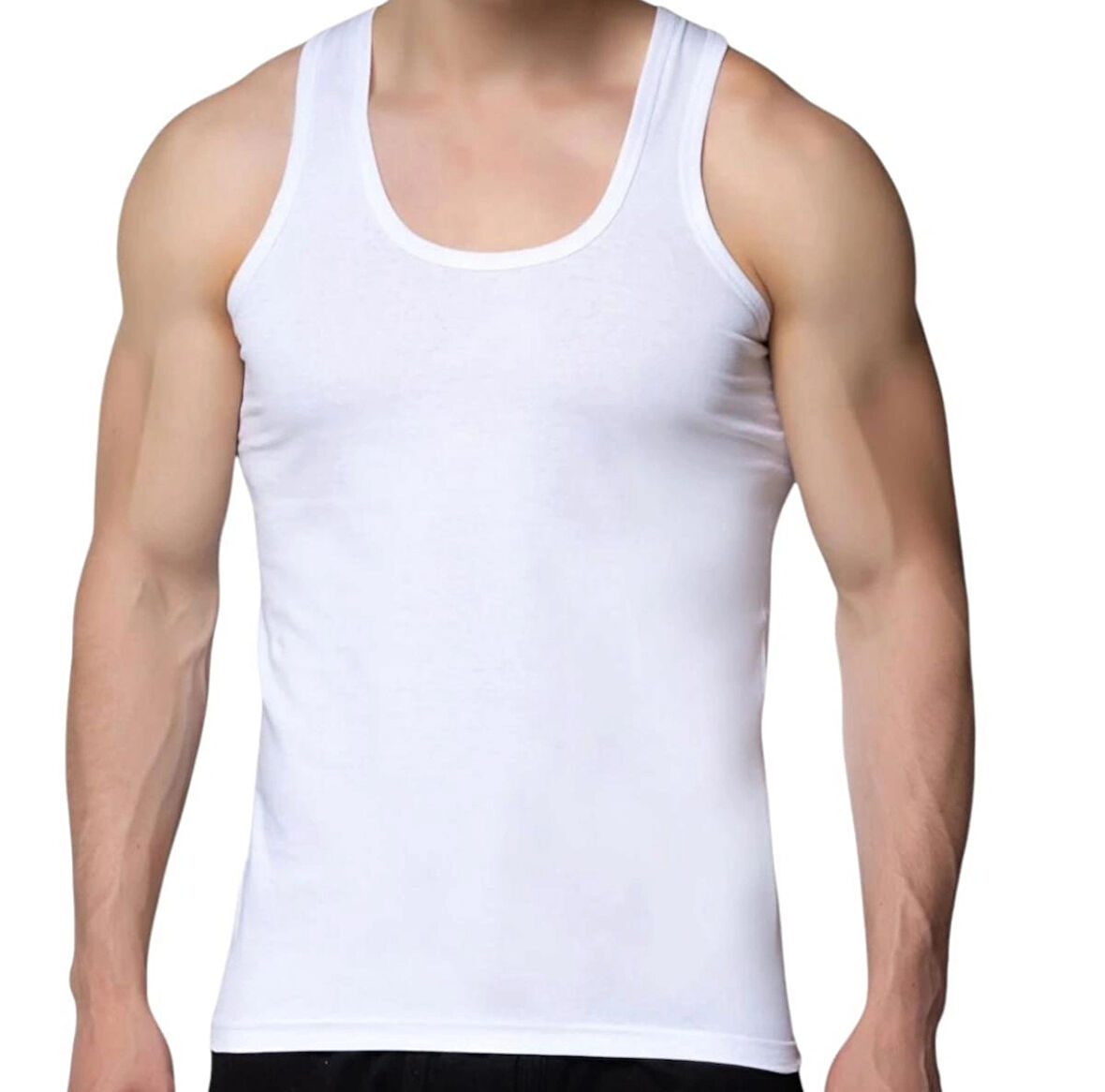 SEDEF YILDIZI 1001 ERKEK ASKILI ATLET 3"LÜ PAKET