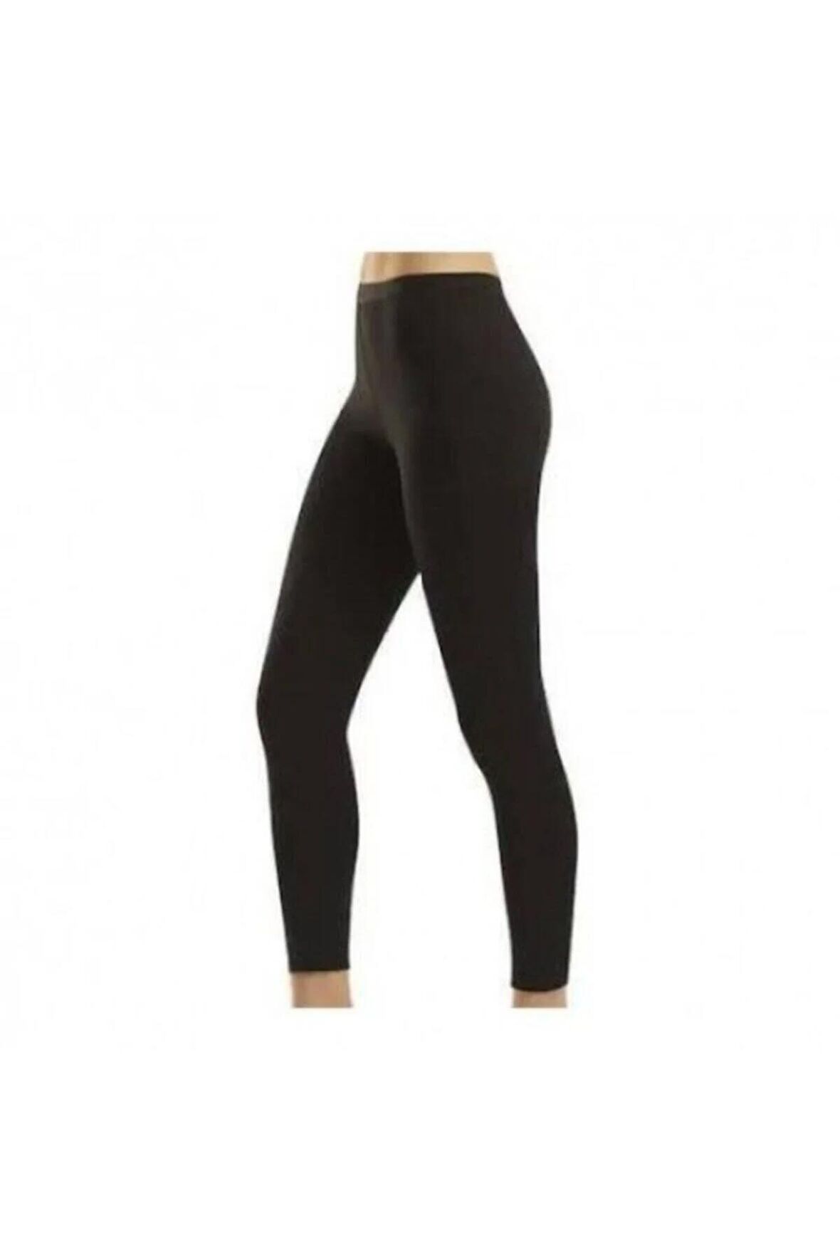 Gümüş Kadın Siyah Termal Tayt