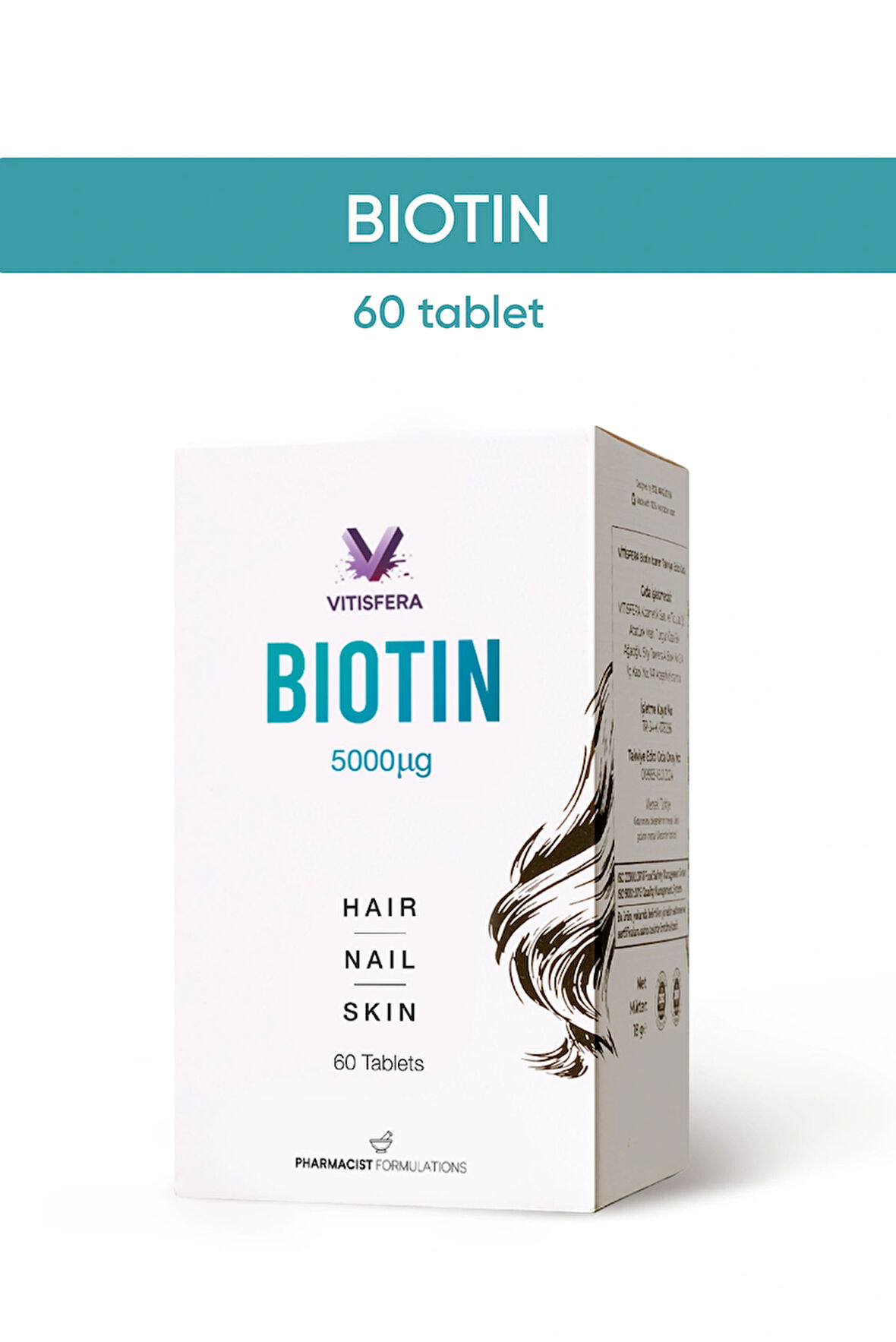 Vitisfera Biotin 60 Tablet