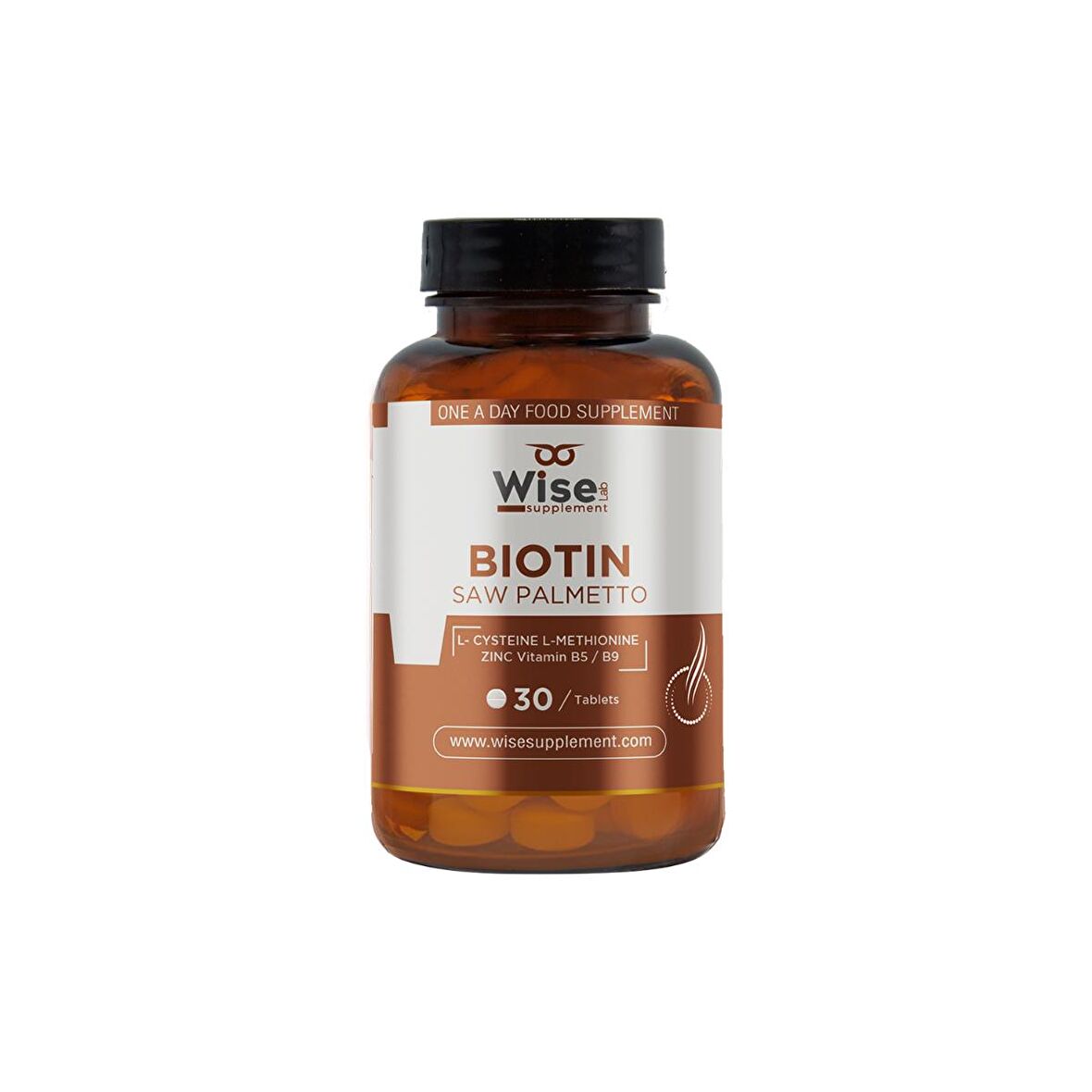 WiseLab Biotin 2500 mcg 30 Tablet