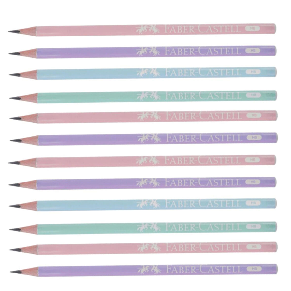 Faber-Castell Şövalye Pastel HB Yuvarlak Kurşun Kalem 12 Adet