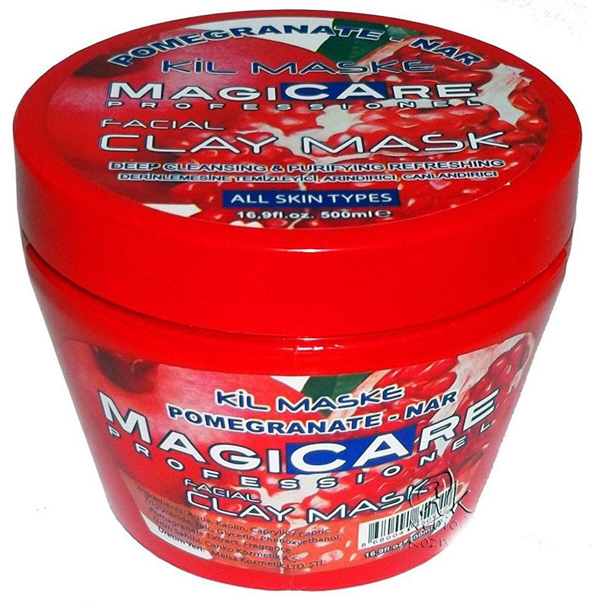 Magicare Clay Kil Maskesi Nar Özlü 400ml