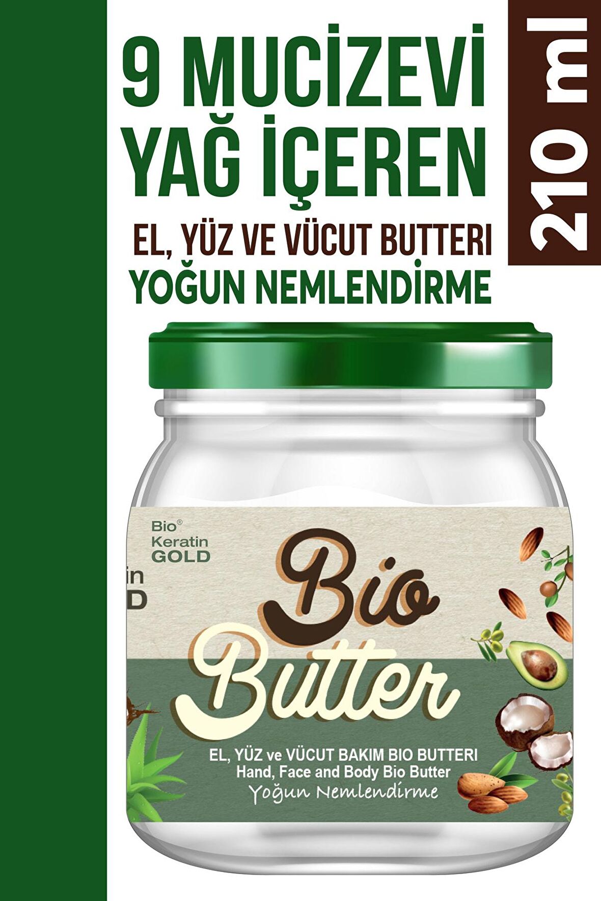 Bio Butter 9 Yağ Içeren Cilt Bakım Yağı 210 Ml