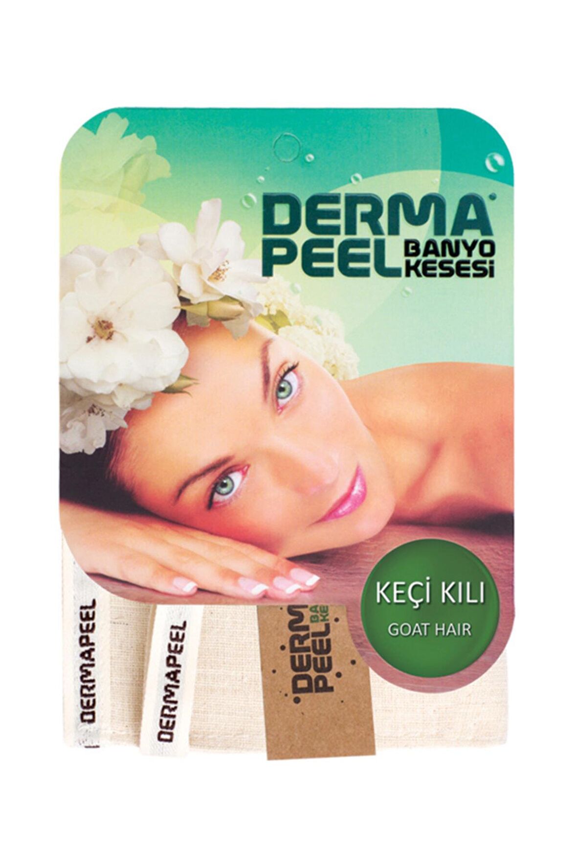 Dermapeel Keçi Kılı Banyo Kesesi