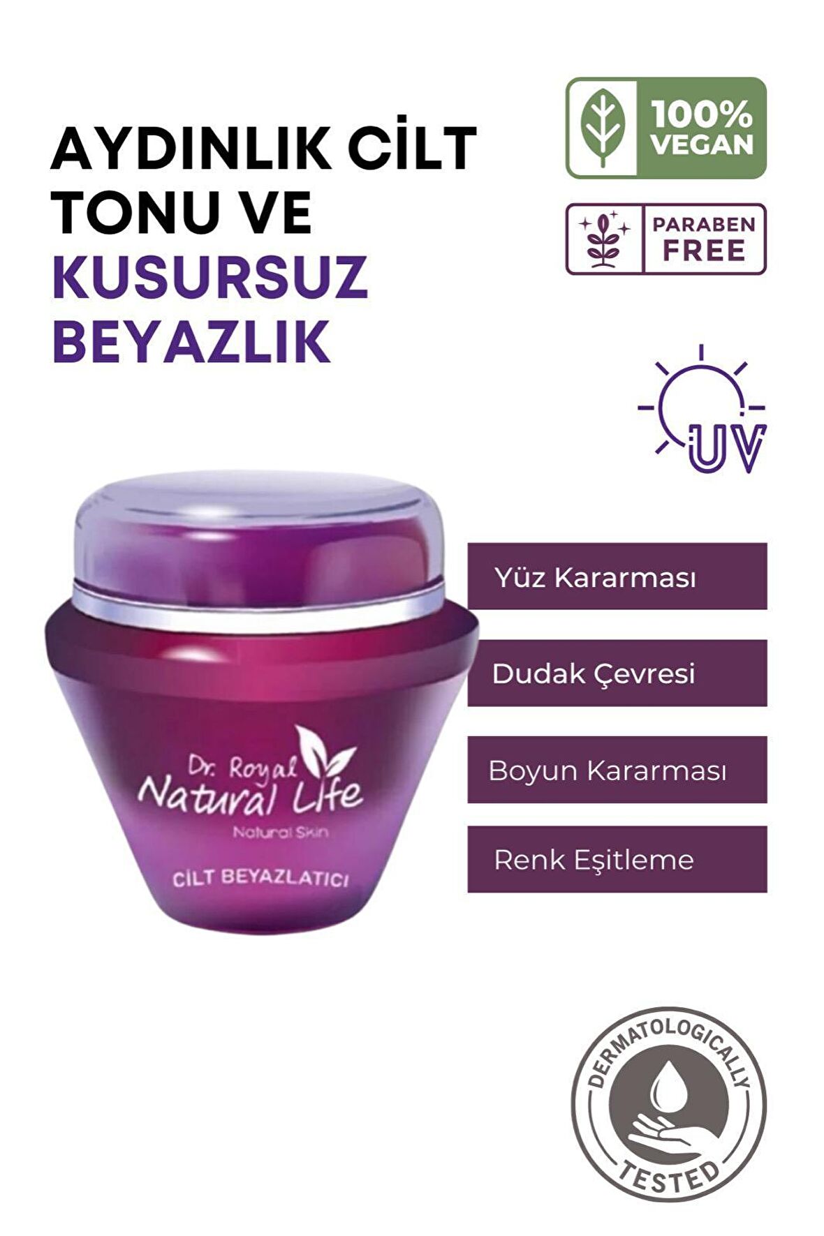 Yüz Beyazlatıcı Krem 100 ml