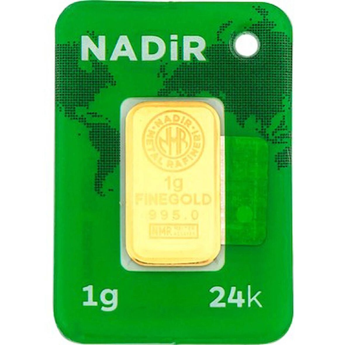 NadirGold 24 Ayar Külçe Altın 1 Gr 