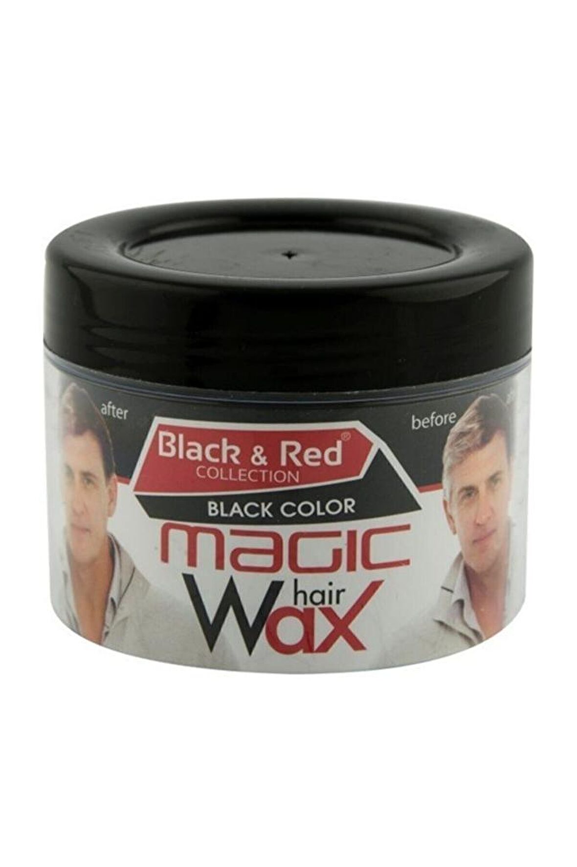 Black and Red Magic Wax 100 ml Siyah