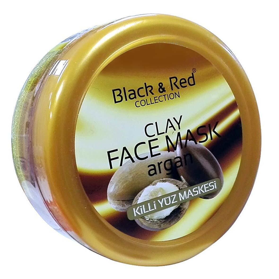 Black and Red Killi Yüz Maskesi 400 ml Argan