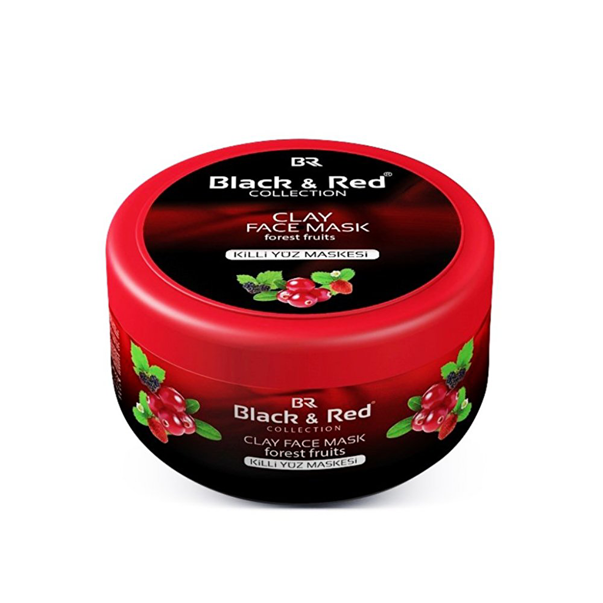 Black and Red Kil Maske 400gr. Orman Meyveli