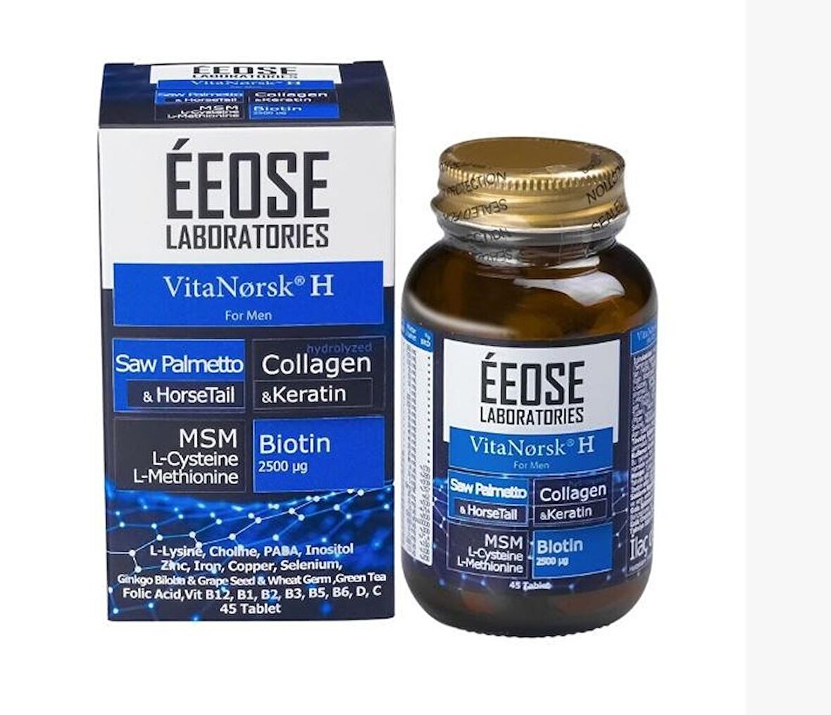 EEOSE VitaNorsk H For Men 45 Tablet 8680057351571