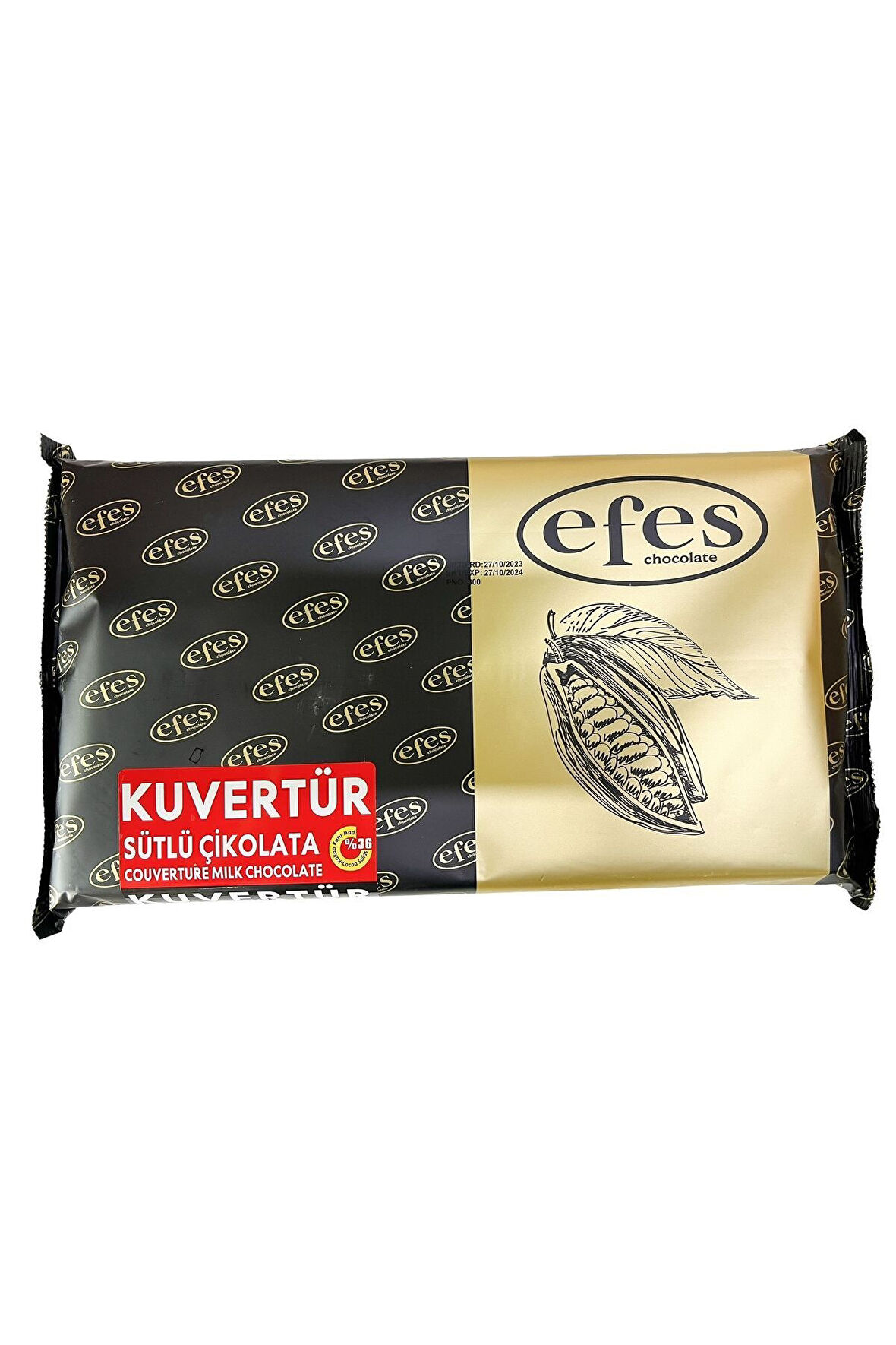 Sütlü Kuvertür Çikolata 2.5 Kg