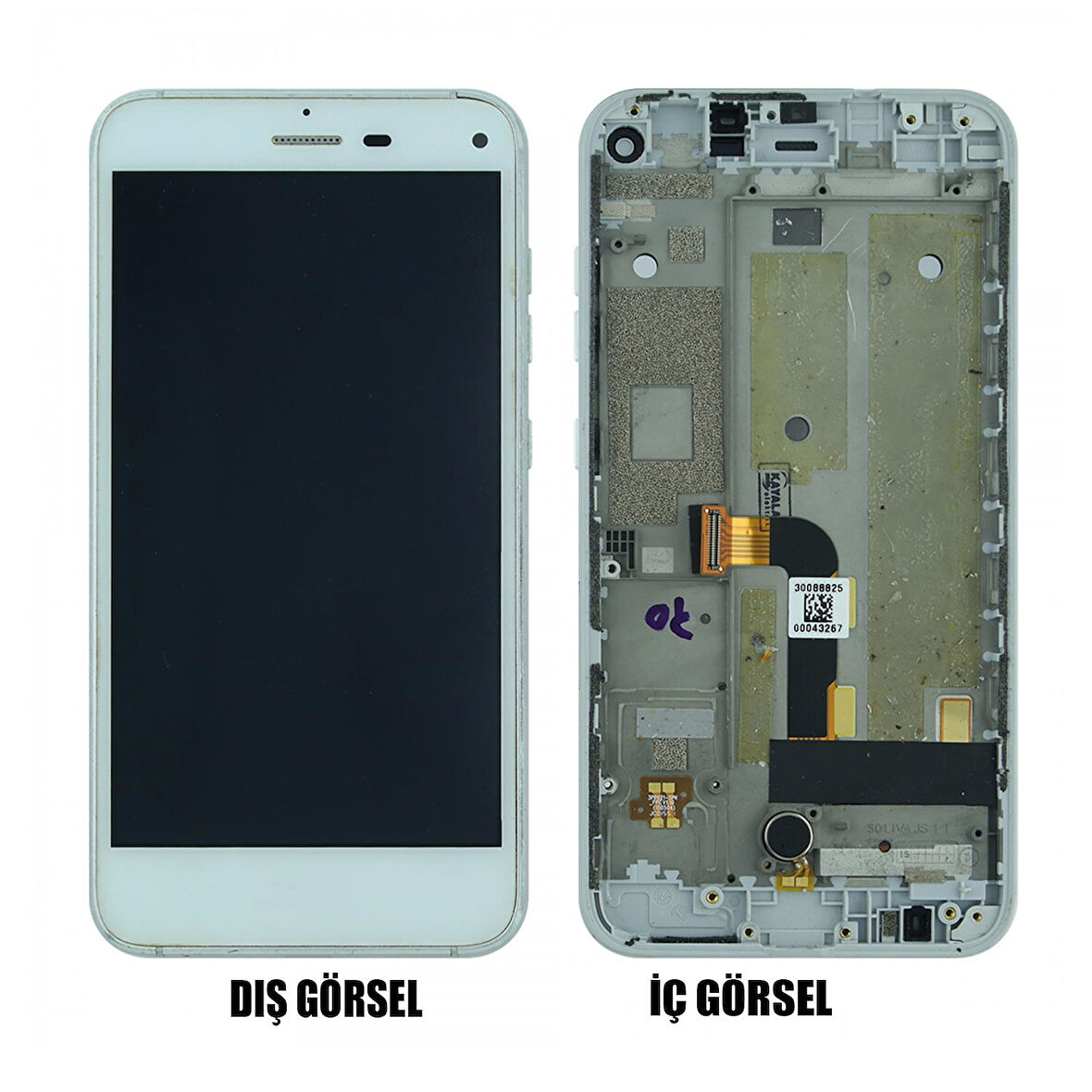 Teknonet Vestel Venüs V3 5070 Uyumlu Revize Lcd+Dokunmatik+Çıtalı VR-10301