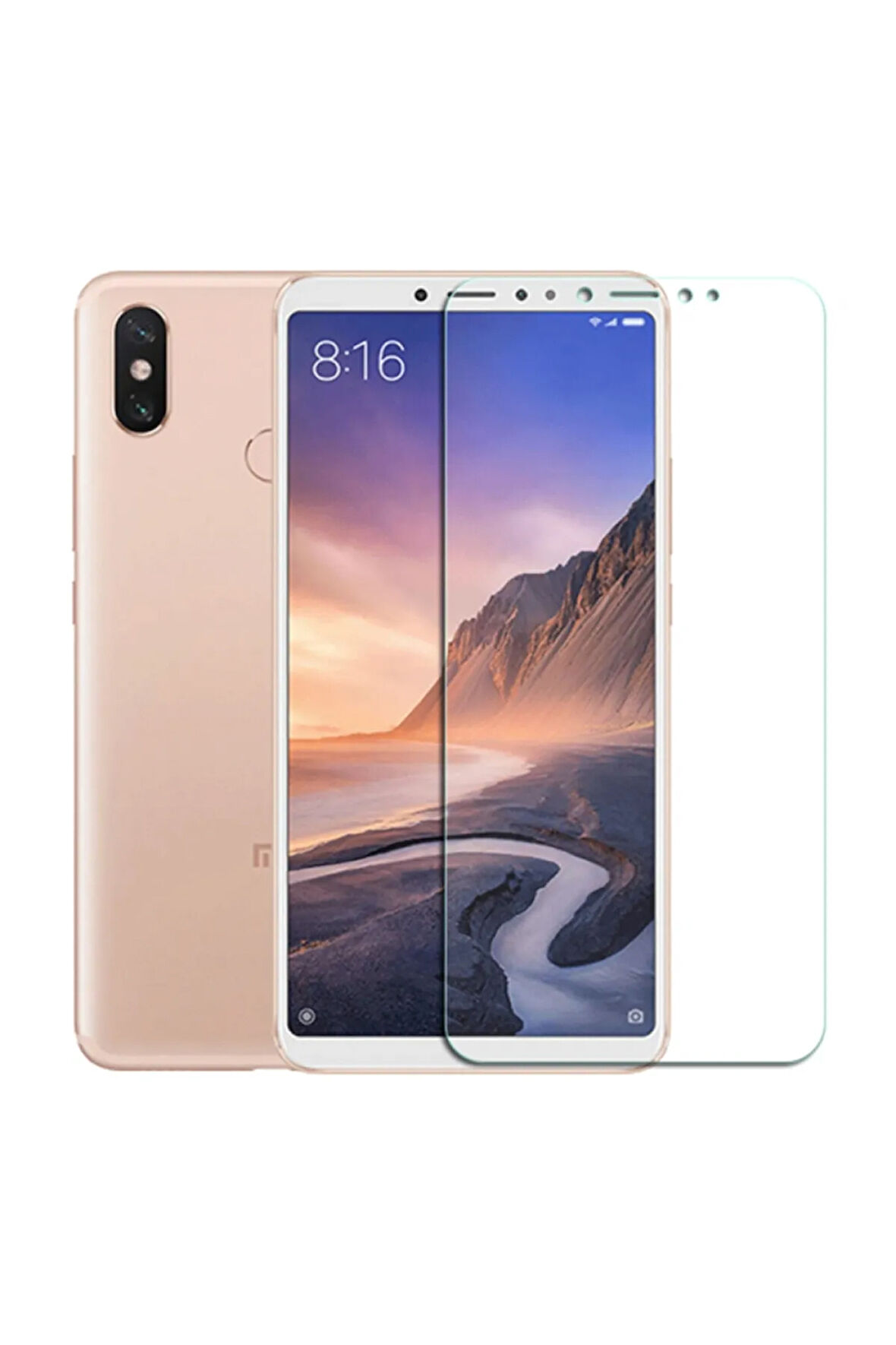 Xiaomi Mi Max 3 Uyumlu Ön Koruma Cam Ekran Koruyucu