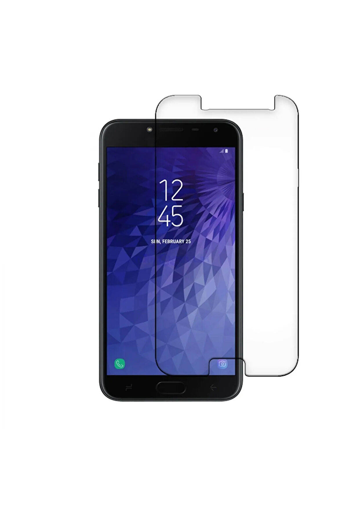 Samsung Galaxy J4 Plus Uyumlu Kılıf Dostu Cam Ekran Koruyucu