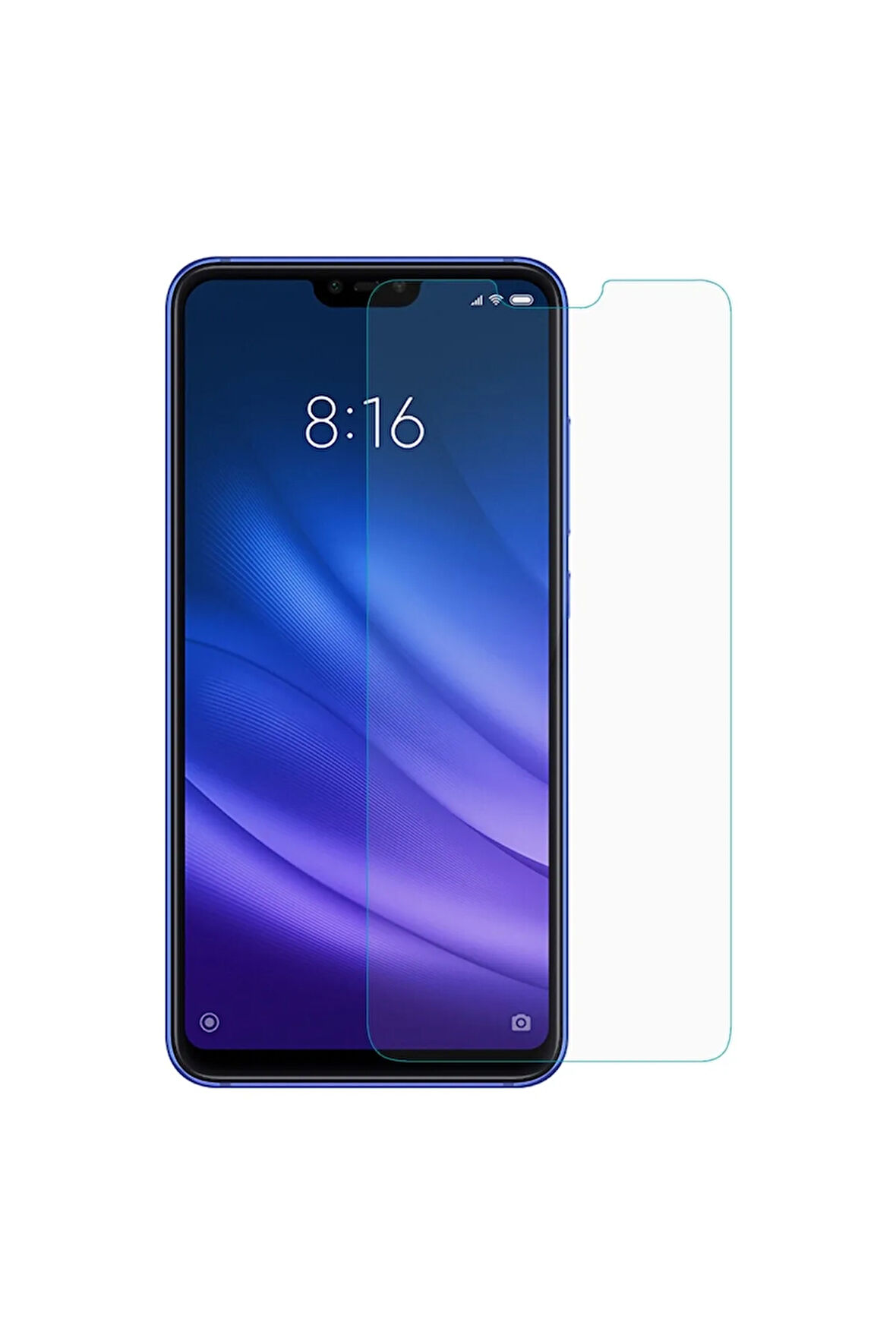 Xiaomi Mi 8 Lite Uyumlu Ön Koruma Cam Ekran Koruyucu