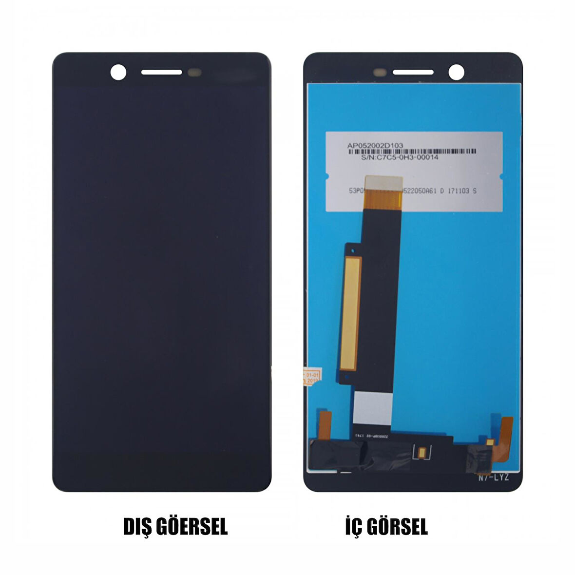 Teknonet Nokia 7 Uyumlu Org Lcd+Dokunmatik VR-12222