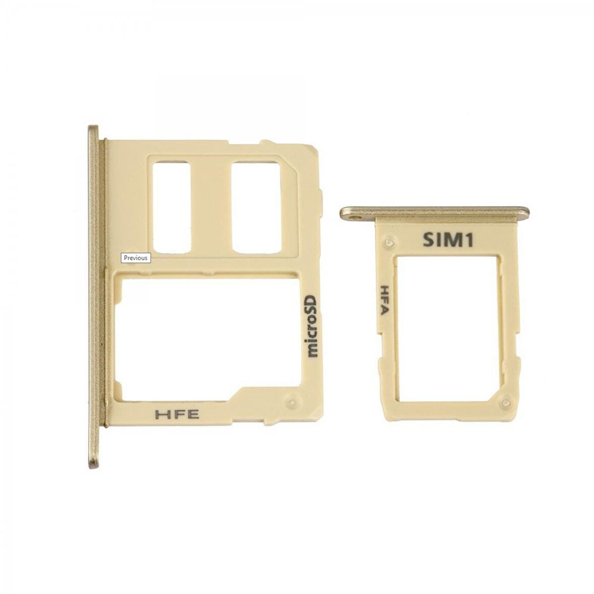 Teknonet Samsung Galaxy J600 J6 Uyumlu Hafıza Kart + Sim Metali VR-12964