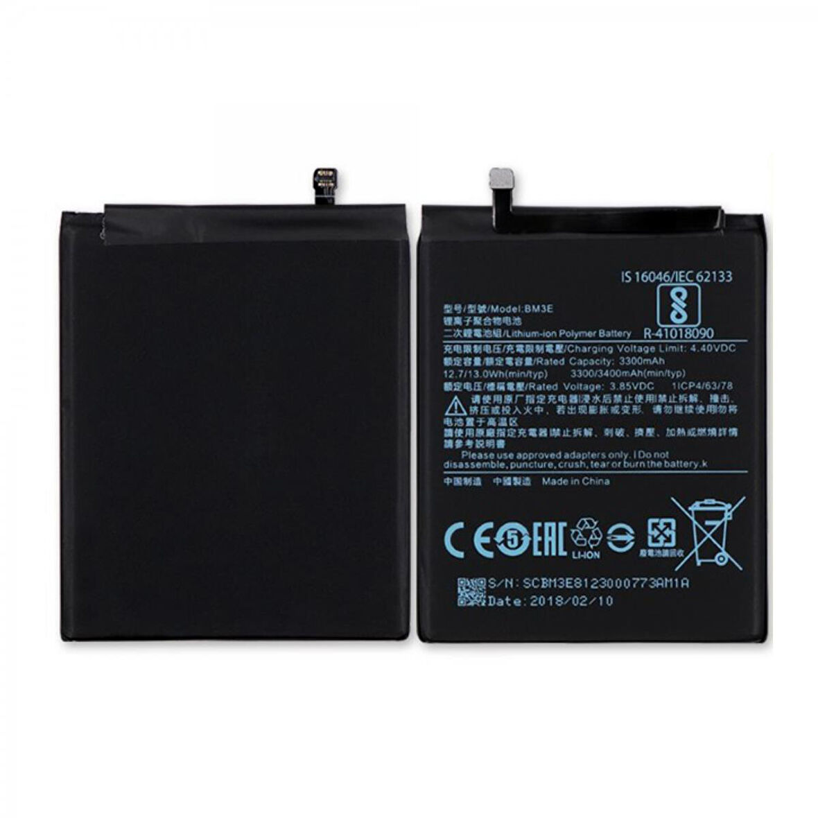 Teknonet Xiaomi Mi 8 Uyumlu Nettech BM3E 3200 MAh Batarya NT-28355