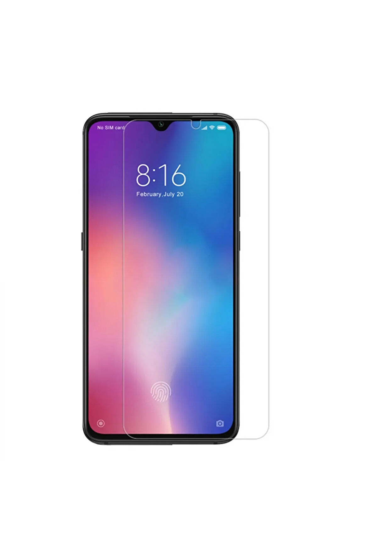 Xiaomi Mi 9 Uyumlu Ön Koruma Cam Ekran Koruyucu