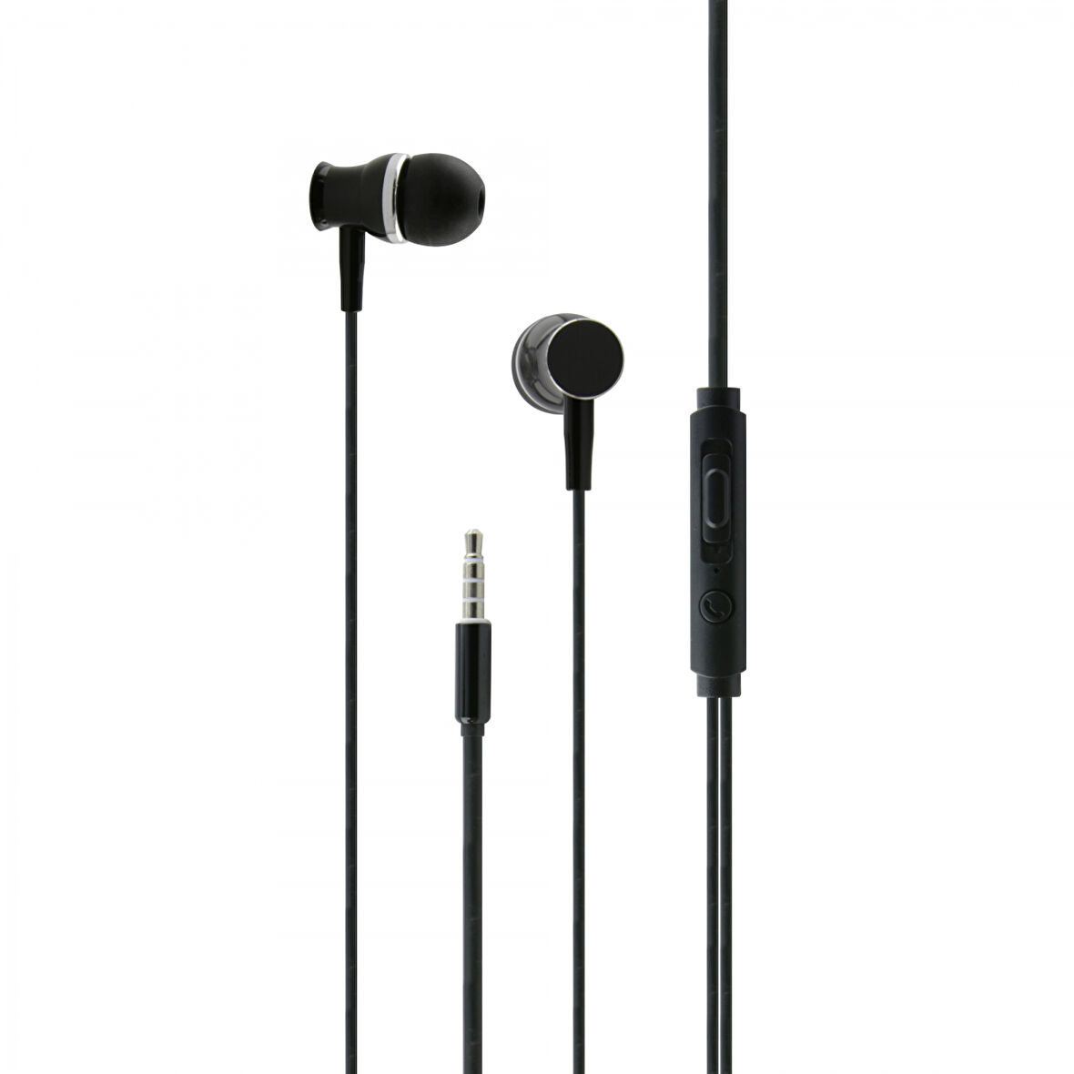 Nettech NT-39 3.5 Jack Girişli Kulak İçi Kulaklık (Siyah)
