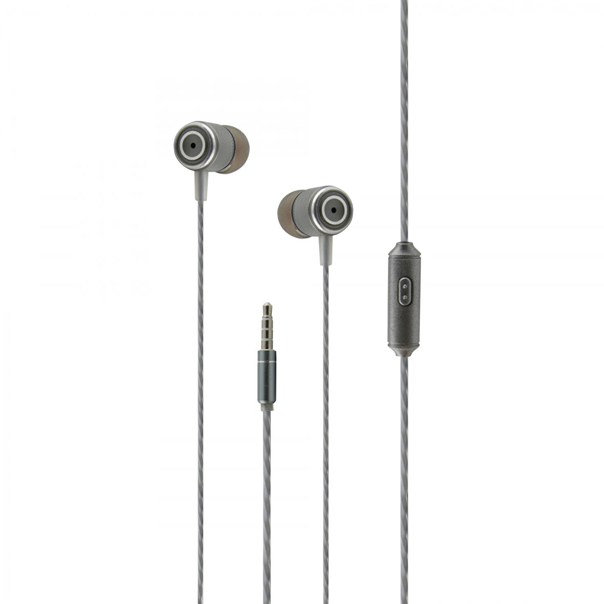Nettech NT-37 3.5 Jack Girişli Kulak İçi Kulaklık (Gri)