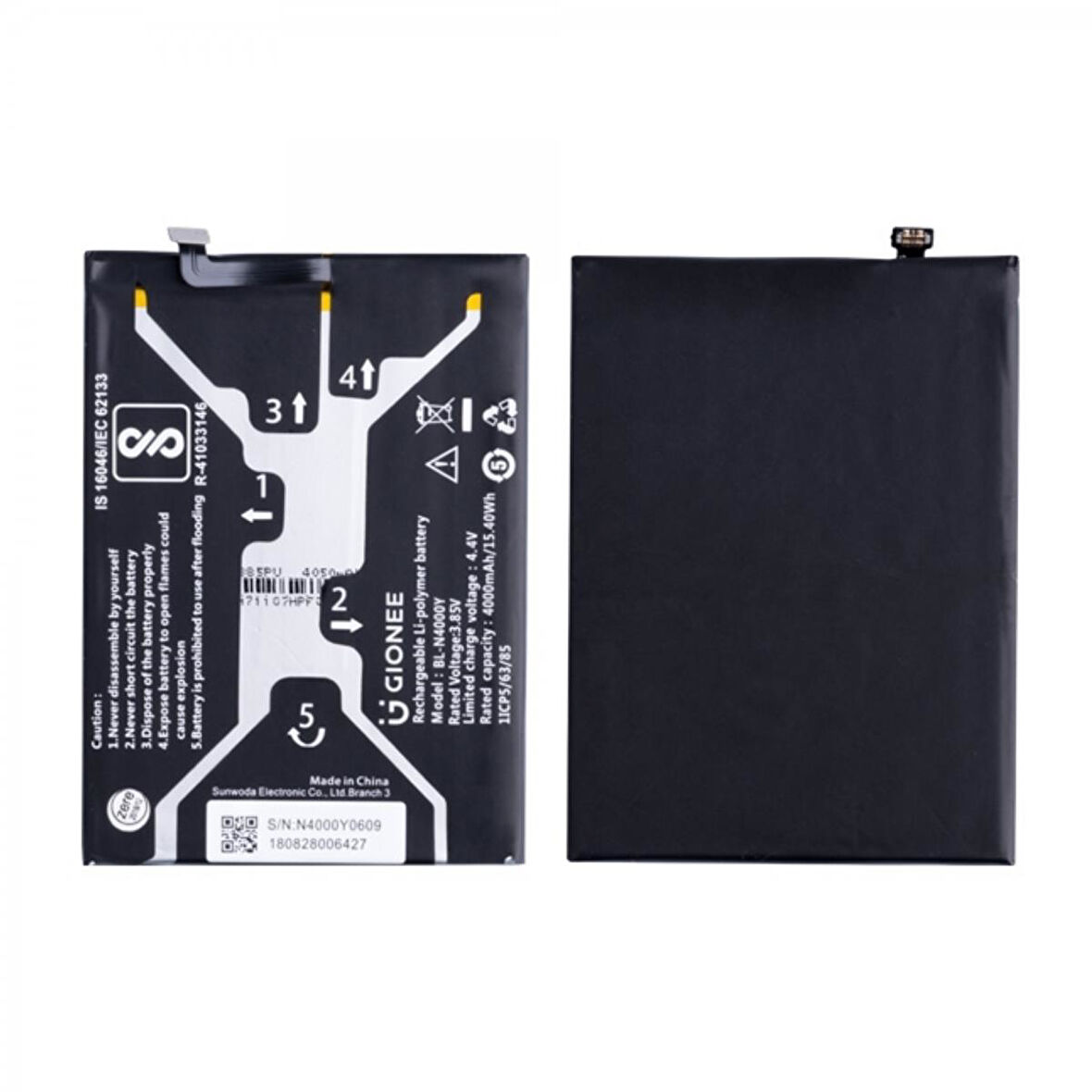 Teknonet Casper Via P2 Uyumlu Nettech BL-N4000Y 4000 MAh Batarya NT-28981