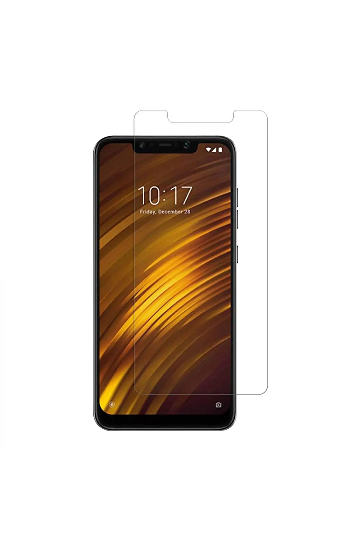 Xiaomi Pocophone F1 Uyumlu Ön Koruma Cam Ekran Koruyucu