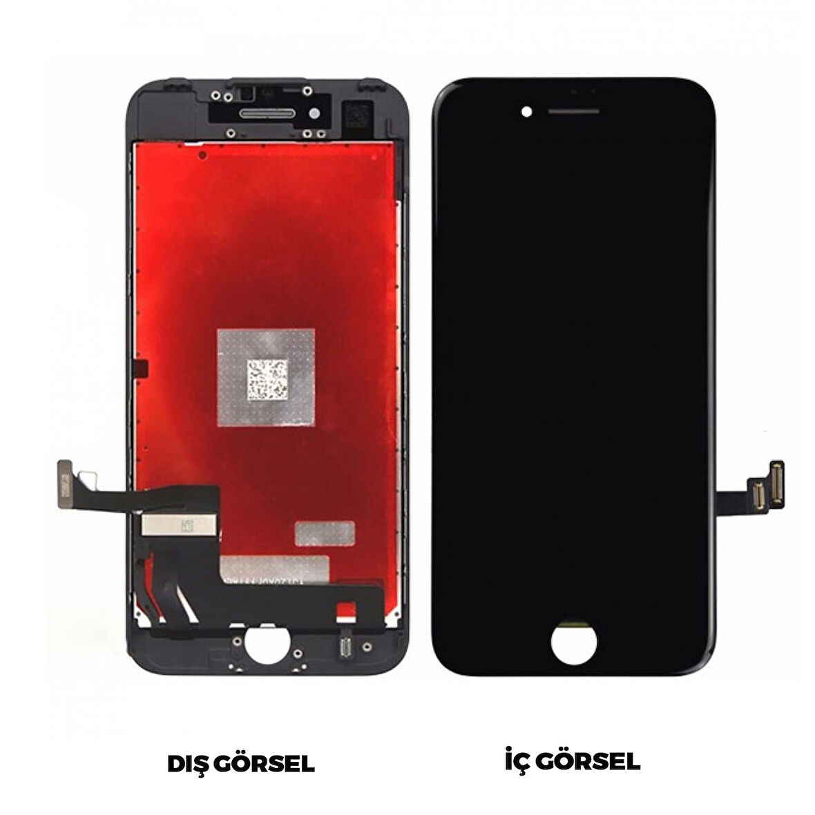 Teknonet Apple iPhone 8 Uyumlu AAA Kalite Lcd+Dokunmatik+Çıtalı VR-15441