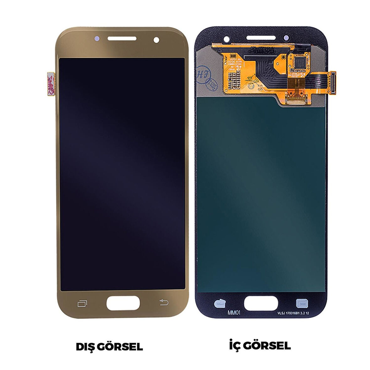 Teknonet Samsung Galaxy A520 A5 2017 Uyumlu Oled Lcd+Dokunmatik VR-15464