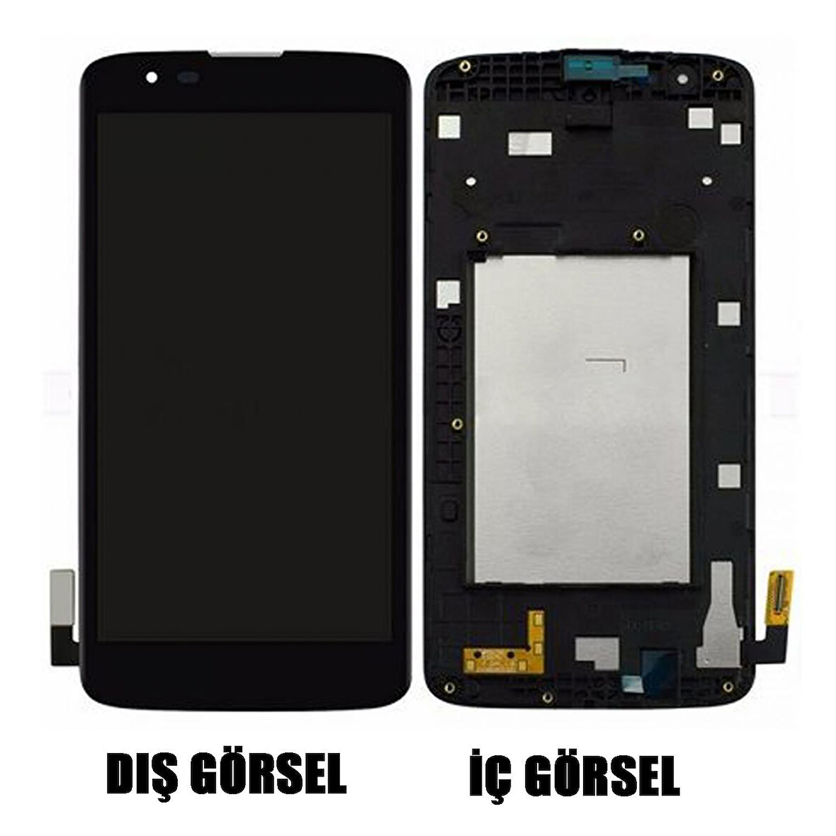 Teknonet LG K8 (K350) Uyumlu AA Kalite Lcd+Dokunmatik+Çıtalı VR-15487
