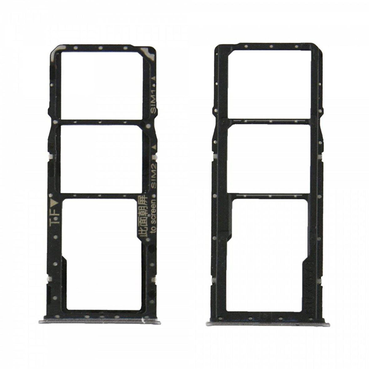 Teknonet Huawei Y9 2018 Uyumlu Hafıza Kart + Sim Metali VR-16673