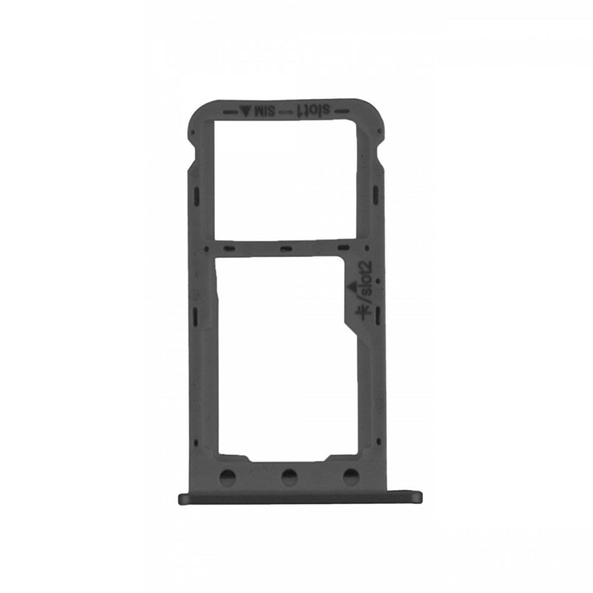 Teknonet Huawei Y5 2018 Uyumlu Hafıza Kart + Sim Metali VR-16676