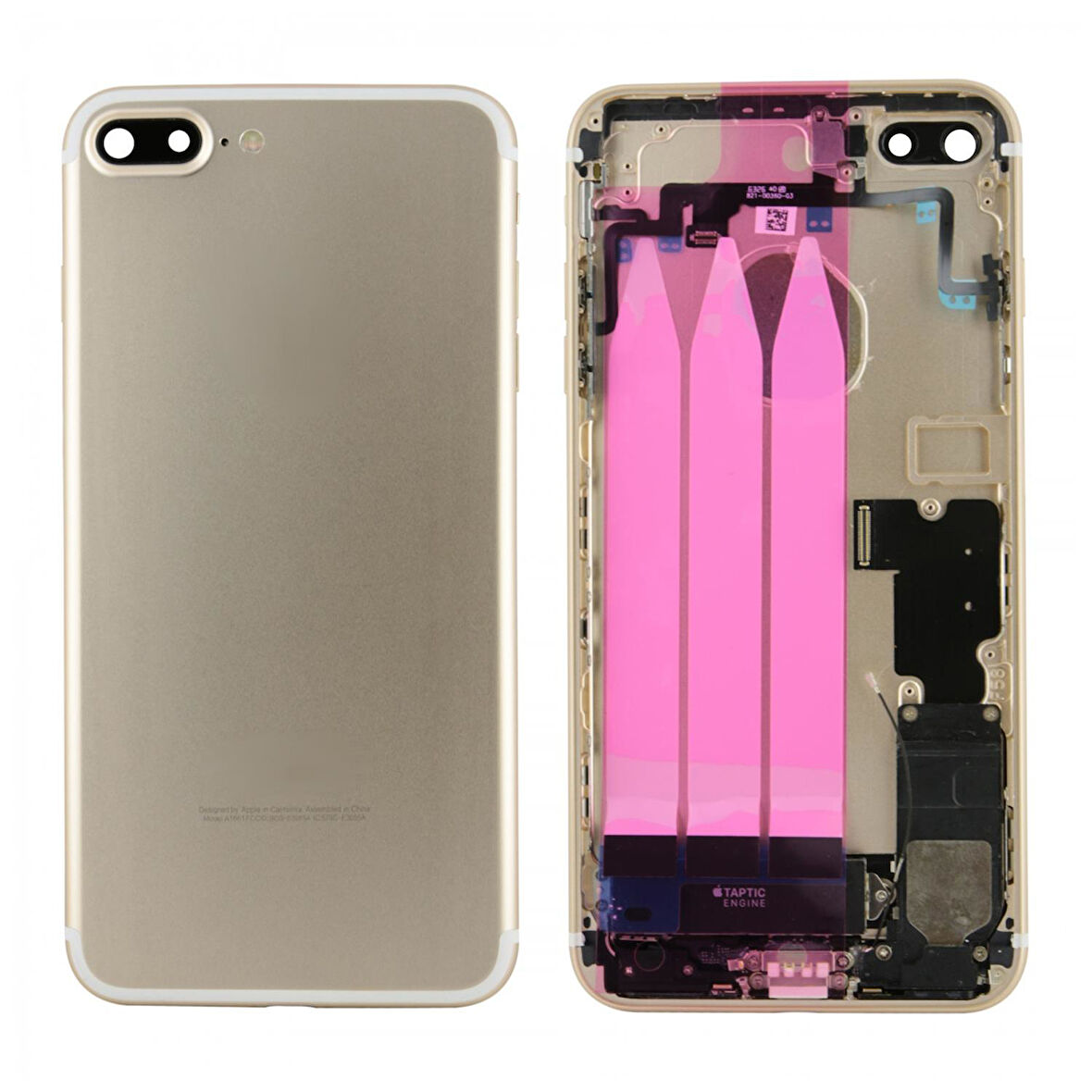 Teknonet Apple iPhone 7 Plus Uyumlu Batarya Kapaklı Dolu Kasa VR-18680