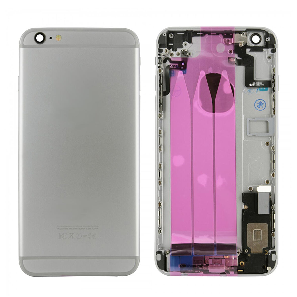 Teknonet Apple iPhone 6S Plus Uyumlu Batarya Kapaklı Dolu Kasa VR-18690