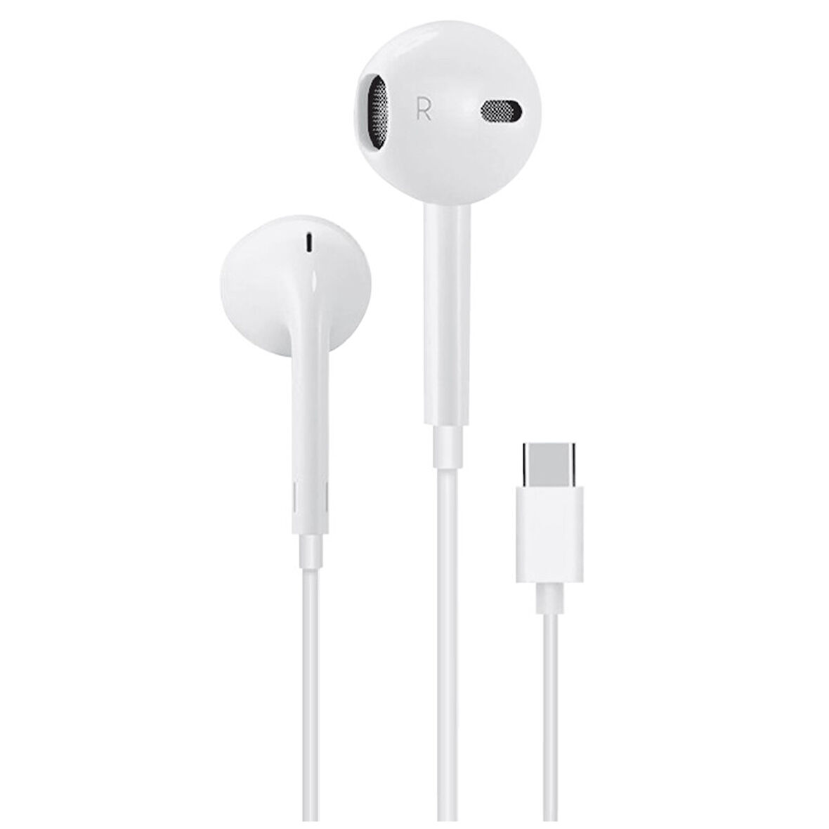 Nettech NT-HS10 Type-C Girişli Kulak İçi Kulaklık (Beyaz)