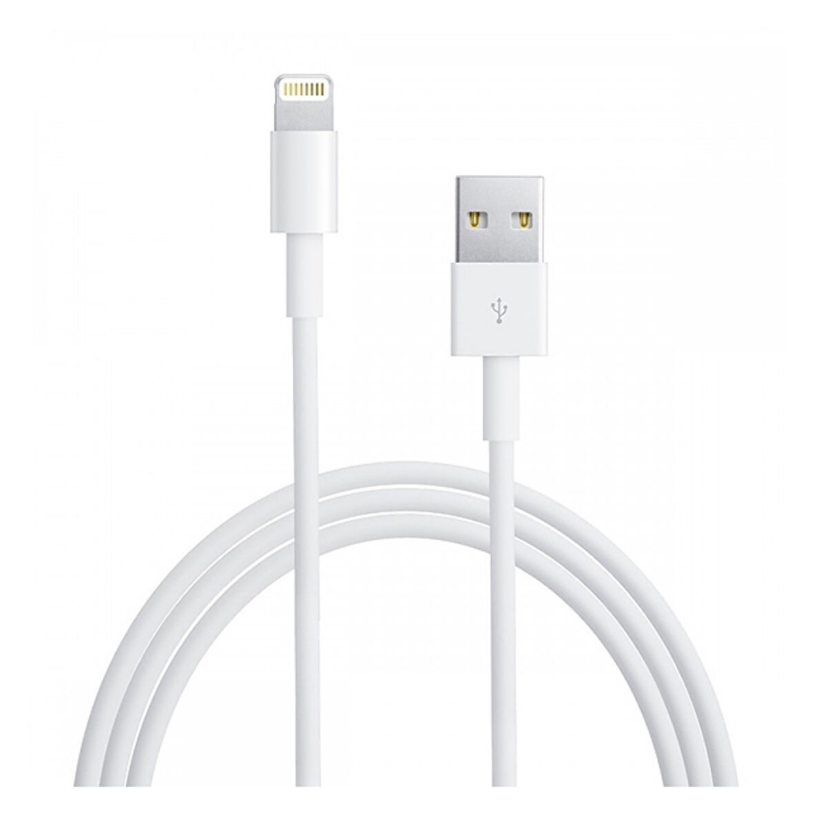 Nettech NT-DC09 2.4A Plastik 200 Cm Lightning Şarj ve Data Kablosu (Beyaz)