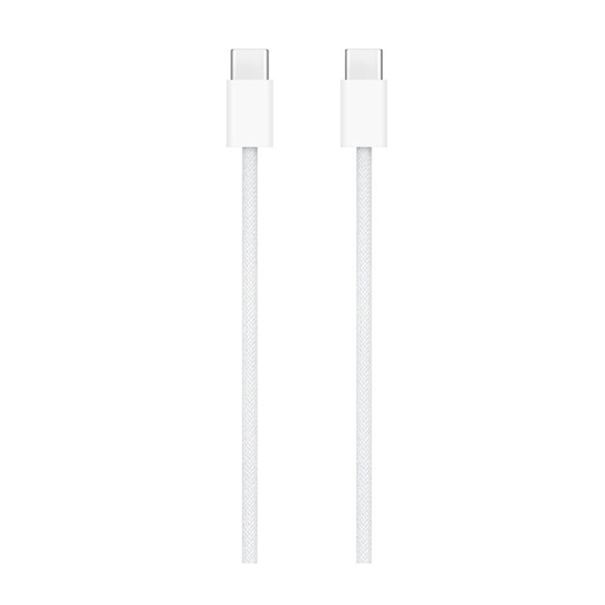 Nettech NT-DC17 60W İp Örgü 100 Cm Type-C To Type-C Şarj ve Data Kablosu (Beyaz)