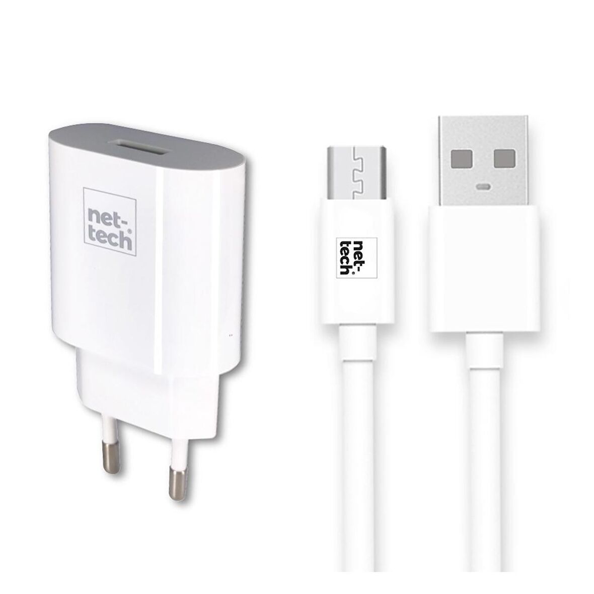 Nettech NT-HCH02 Type-C Hızlı Şarj Aleti Beyaz