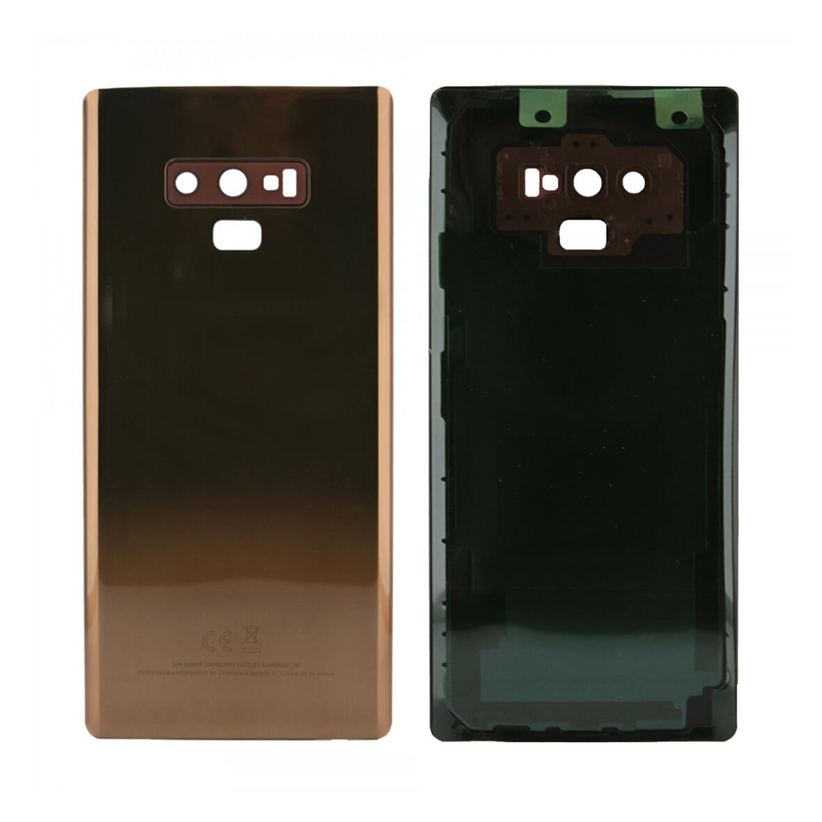 Teknonet Samsung Galaxy N960 Note 9 Uyumlu Kamera Camlı Batarya Kapağı VR-19444